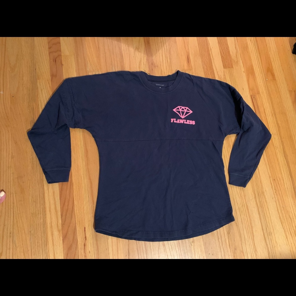 Boxercraft navy long sleeve T-shirt. FLAWLESS Sz M